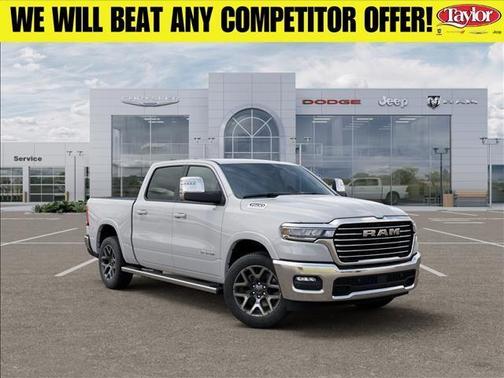 Bright White Clearcoat 2026 RAM 1500 Laramie