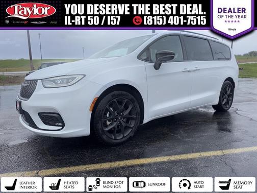 Bright White Clearcoat 2025 Chrysler Pacifica Limited