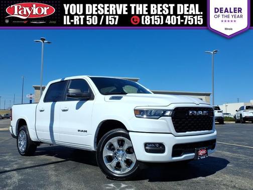 Bright White Clearcoat 2025 RAM 1500 Big Horn/Lone Star