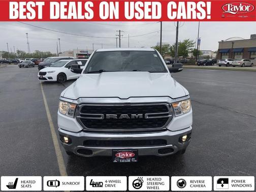 Bright White Clearcoat 2022 RAM 1500 Big Horn