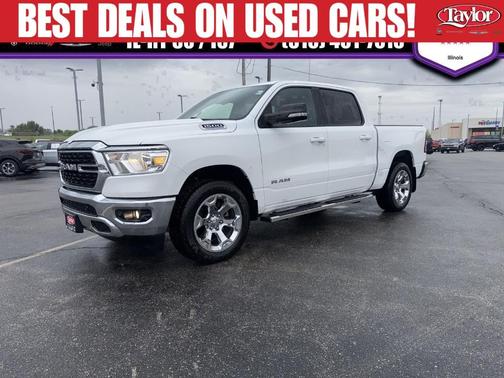 Bright White Clearcoat 2022 RAM 1500 Big Horn
