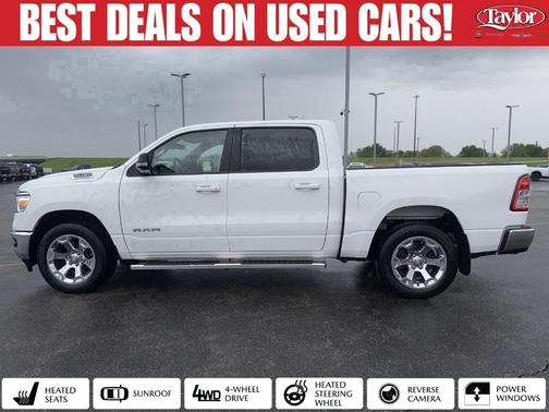 Bright White Clearcoat 2022 RAM 1500 Big Horn