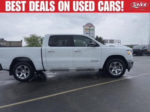 Bright White Clearcoat 2022 RAM 1500 Big Horn
