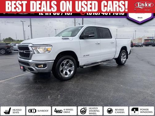 Bright White Clearcoat 2022 RAM 1500 Big Horn