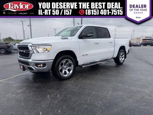 Bright White Clearcoat 2022 RAM 1500 Big Horn