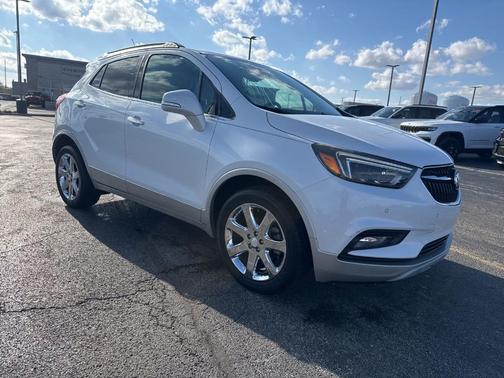 White Frost Tri-Coat 2018 Buick Encore Premium