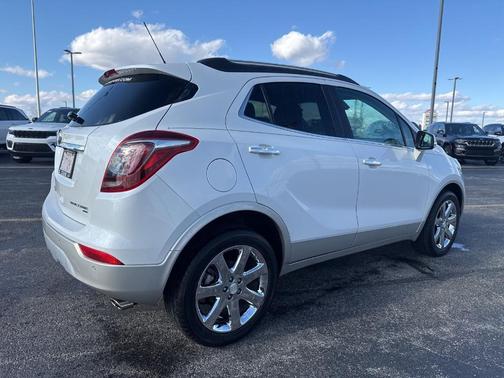 White Frost Tri-Coat 2018 Buick Encore Premium