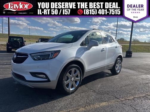 White Frost Tri-Coat 2018 Buick Encore Premium