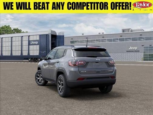 Gray 2026 Jeep Compass Limited