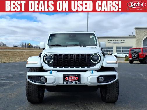 Bright White Clearcoat 2024 Jeep Wrangler 4xe High Altitude