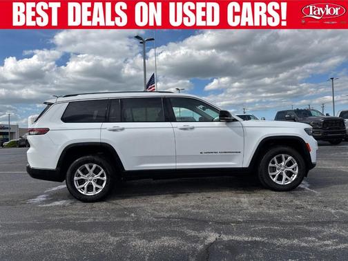 Bright White Clearcoat 2022 Jeep Grand Cherokee L Limited