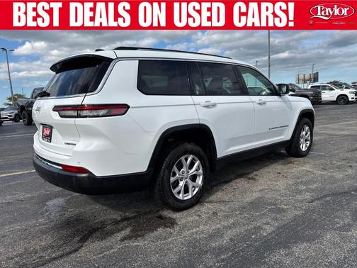 Bright White Clearcoat 2022 Jeep Grand Cherokee L Limited