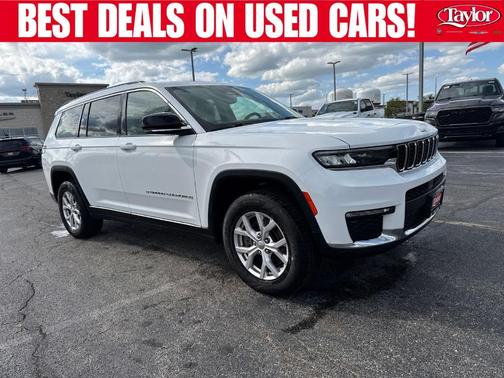 Bright White Clearcoat 2022 Jeep Grand Cherokee L Limited