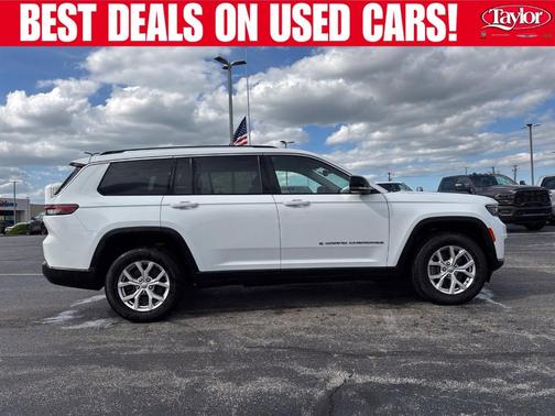 Bright White Clearcoat 2022 Jeep Grand Cherokee L Limited