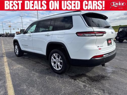 Bright White Clearcoat 2022 Jeep Grand Cherokee L Limited