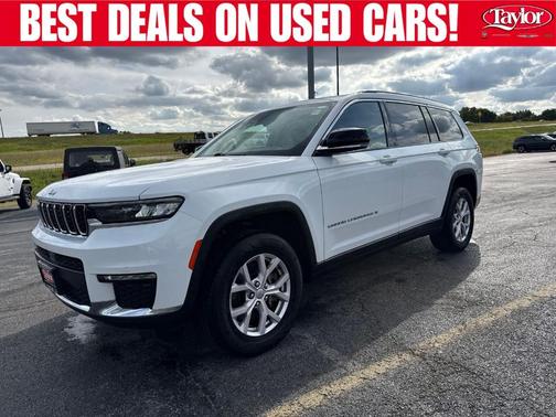 Bright White Clearcoat 2022 Jeep Grand Cherokee L Limited