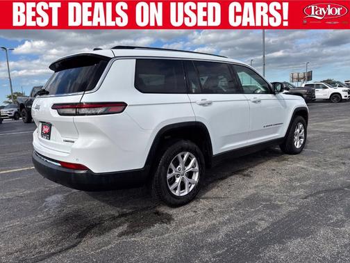Bright White Clearcoat 2022 Jeep Grand Cherokee L Limited