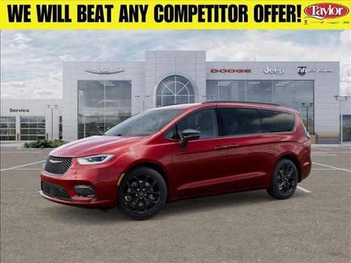 Red 2026 Chrysler Pacifica Select