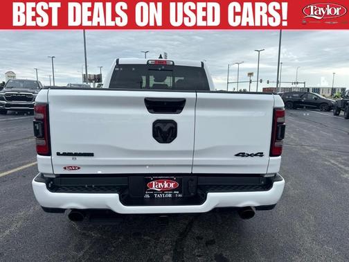 Bright White Clearcoat 2023 RAM 1500 Laramie