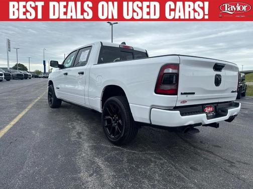 Bright White Clearcoat 2023 RAM 1500 Laramie
