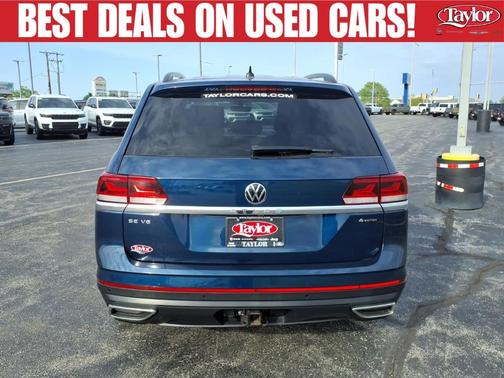 Tourmaline Blue Metallic 2023 Volkswagen Atlas 3.6L SE w/Technology