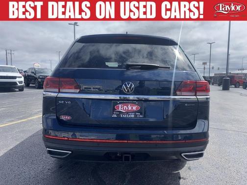 Tourmaline Blue Metallic 2023 Volkswagen Atlas 3.6L SE w/Technology