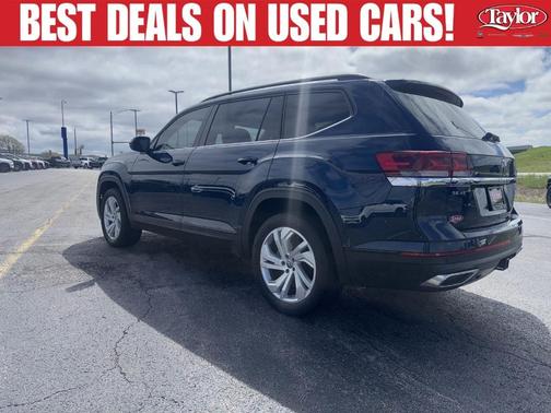 Tourmaline Blue Metallic 2023 Volkswagen Atlas 3.6L SE w/Technology