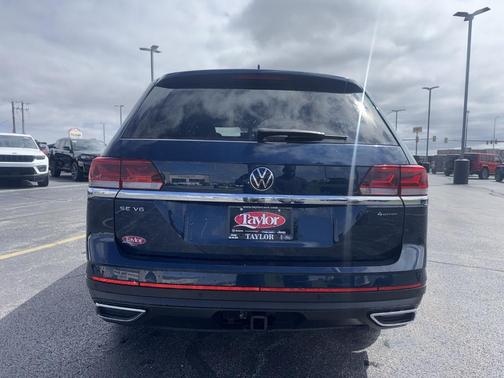 Tourmaline Blue Metallic 2023 Volkswagen Atlas 3.6L SE w/Technology