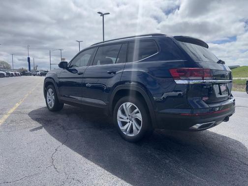 Tourmaline Blue Metallic 2023 Volkswagen Atlas 3.6L SE w/Technology