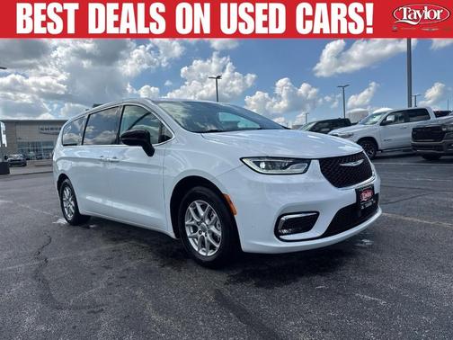 Bright White Clearcoat 2024 Chrysler Pacifica Touring-L