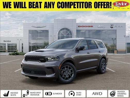 Vapor Gray 2026 Dodge Durango GT Plus HEMI V8