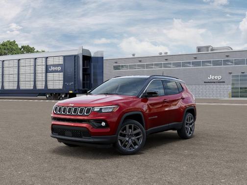 Red 2026 Jeep Compass Limited