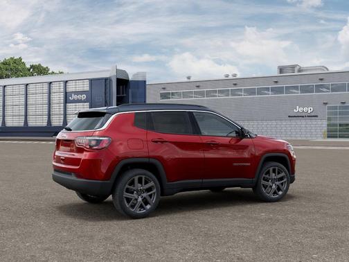 Red 2026 Jeep Compass Limited