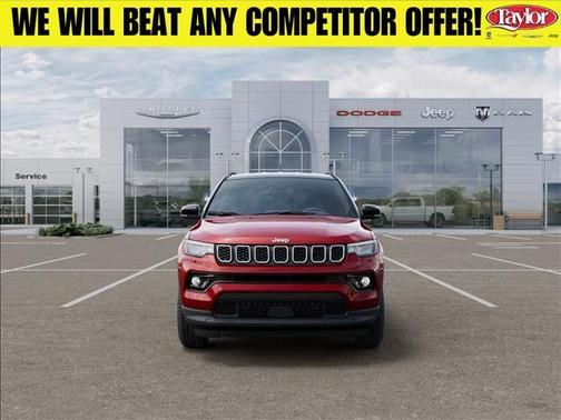 Red 2026 Jeep Compass Limited