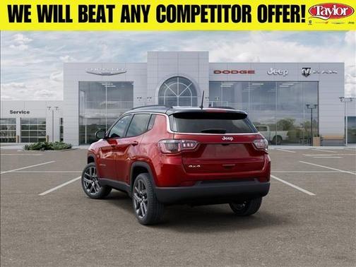 Red 2026 Jeep Compass Limited