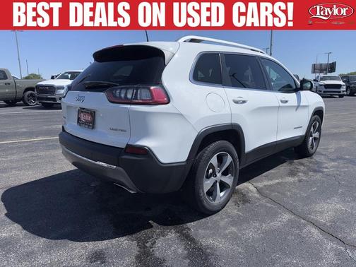Bright White Clearcoat 2019 Jeep Cherokee Limited