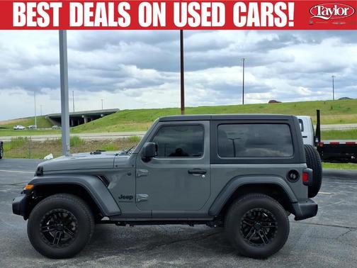 Sting Gray Clearcoat 2022 Jeep Wrangler Sport