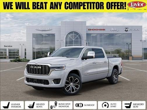 Ivory White 2026 RAM 1500 Tungsten