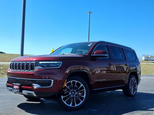 Velvet Red Pearlcoat 2022 Jeep Wagoneer Series III