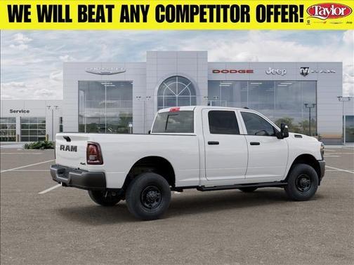 Bright White Clearcoat 2026 RAM 2500 Tradesman