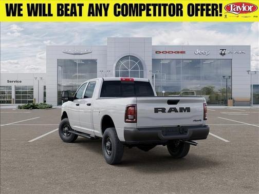 Bright White Clearcoat 2026 RAM 2500 Tradesman