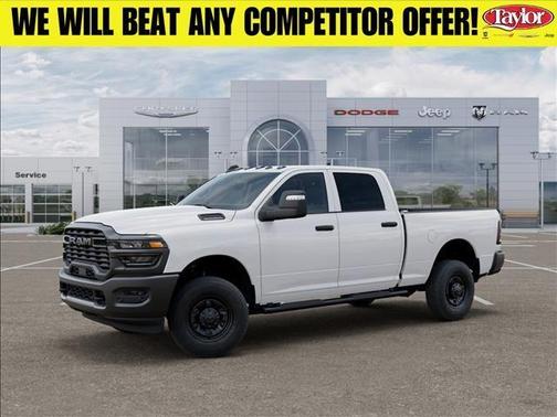 Bright White Clearcoat 2026 RAM 2500 Tradesman