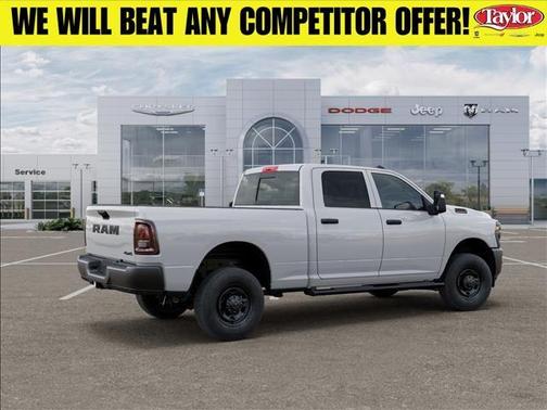 Bright White Clearcoat 2026 RAM 2500 Tradesman