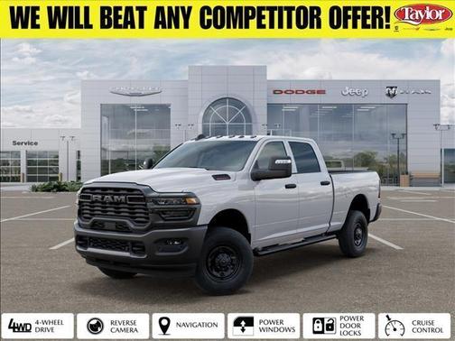 Bright White Clearcoat 2026 RAM 2500 Tradesman