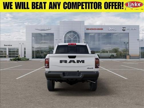 Bright White Clearcoat 2026 RAM 2500 Tradesman