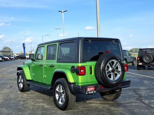 Mojito! Clearcoat 2018 Jeep Wrangler Unlimited Sahara
