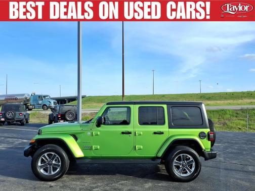 Mojito! Clearcoat 2018 Jeep Wrangler Unlimited Sahara