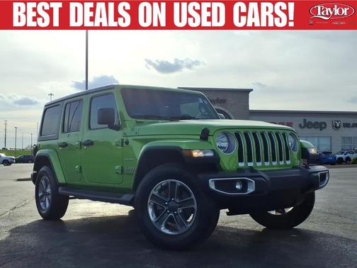 Mojito! Clearcoat 2018 Jeep Wrangler Unlimited Sahara