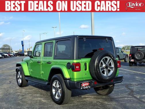 Mojito! Clearcoat 2018 Jeep Wrangler Unlimited Sahara
