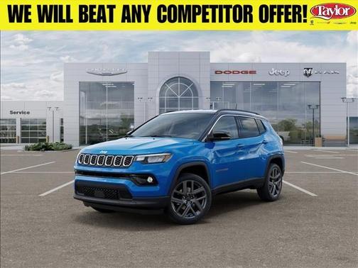 Hydro Blue Pearlcoat 2026 Jeep Compass Limited Altitude